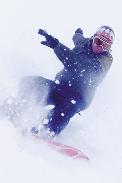 para ir al Centro de TEST de Snowboard